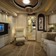Illustration for article titled Luxury Caravan Has Sports Car Parking Dock In Its Belly